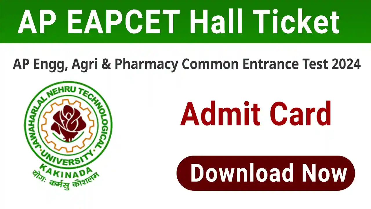 AP EAPCET Hall Ticket 2024
