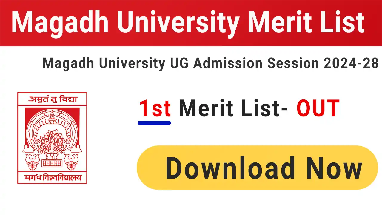 Magadh University Merit List 2024