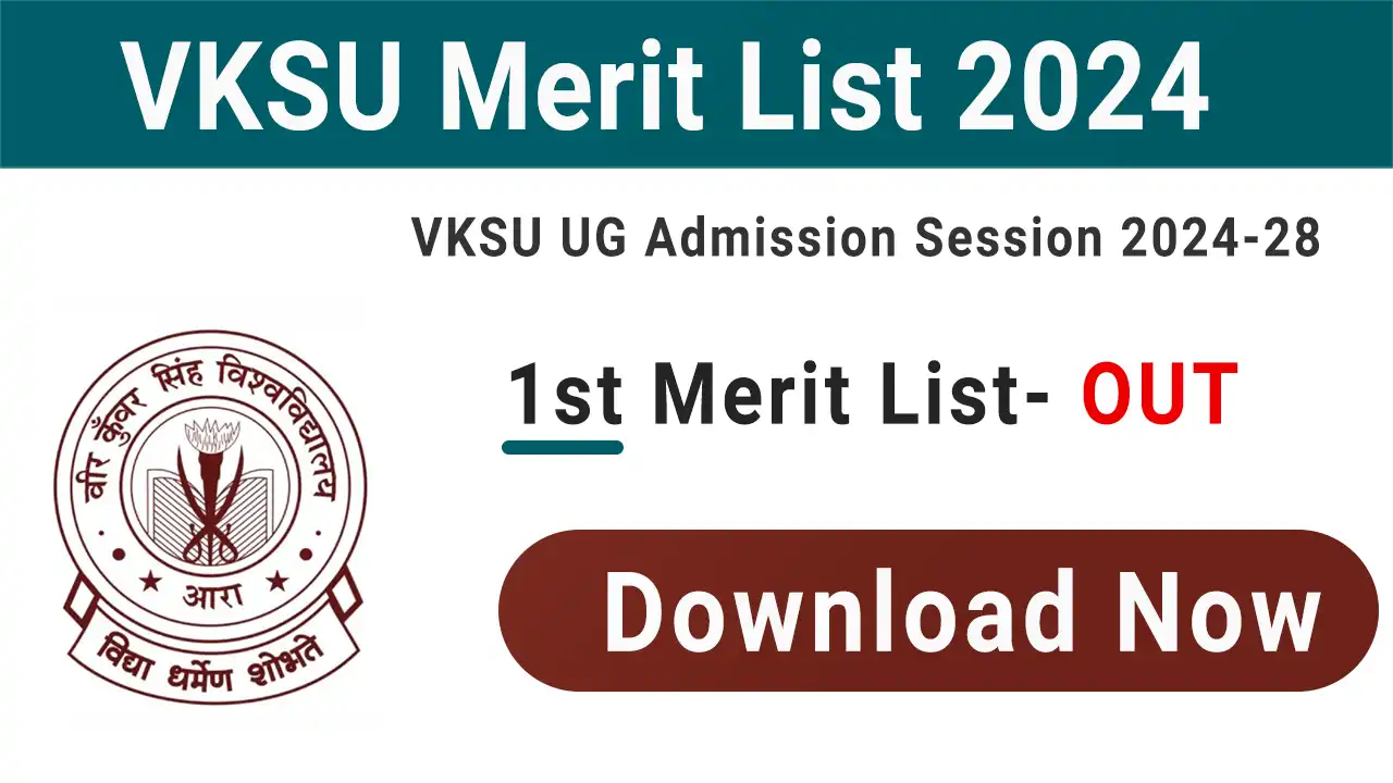 VKSU 1st Merit List 2024