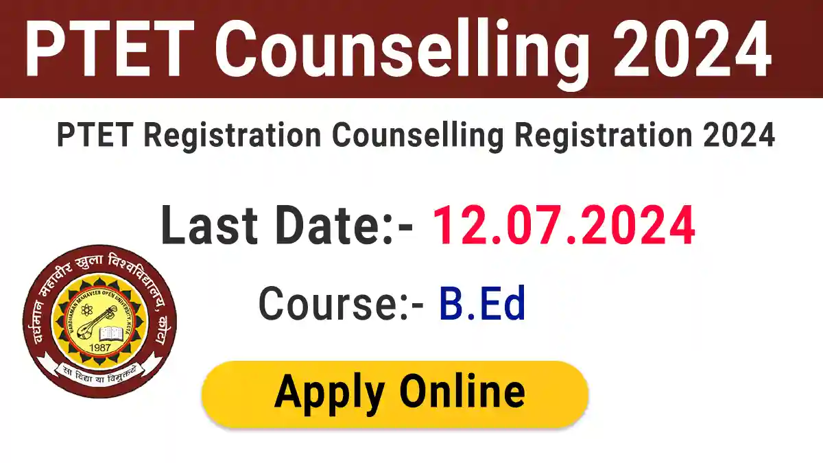 PTET Counselling 2024