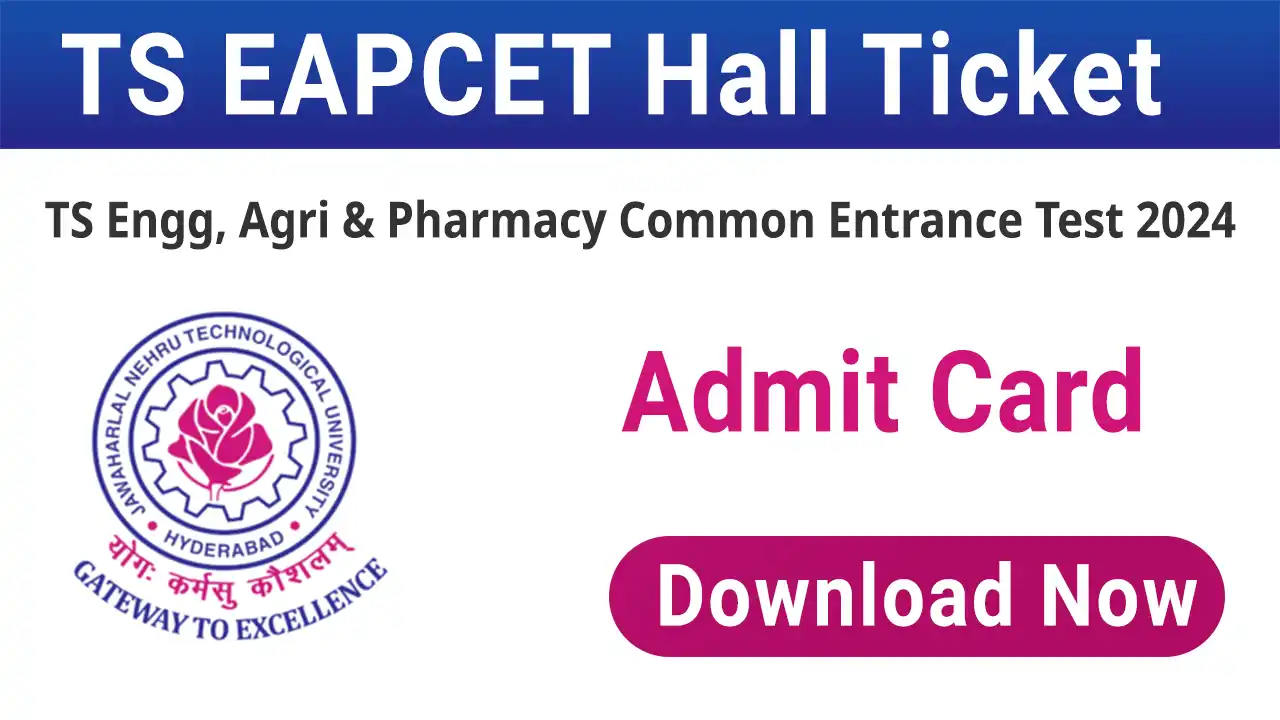 TS EAPCET Hall Ticket 2024