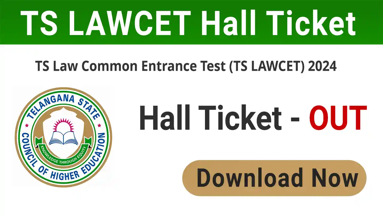 TS LAWCET Hall Ticket 2024