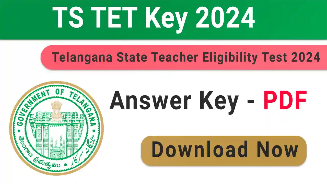 TS TET Key 2024