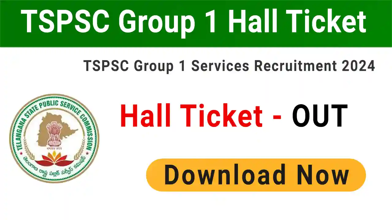 TSPSC Group 1 Hall Ticket 2024