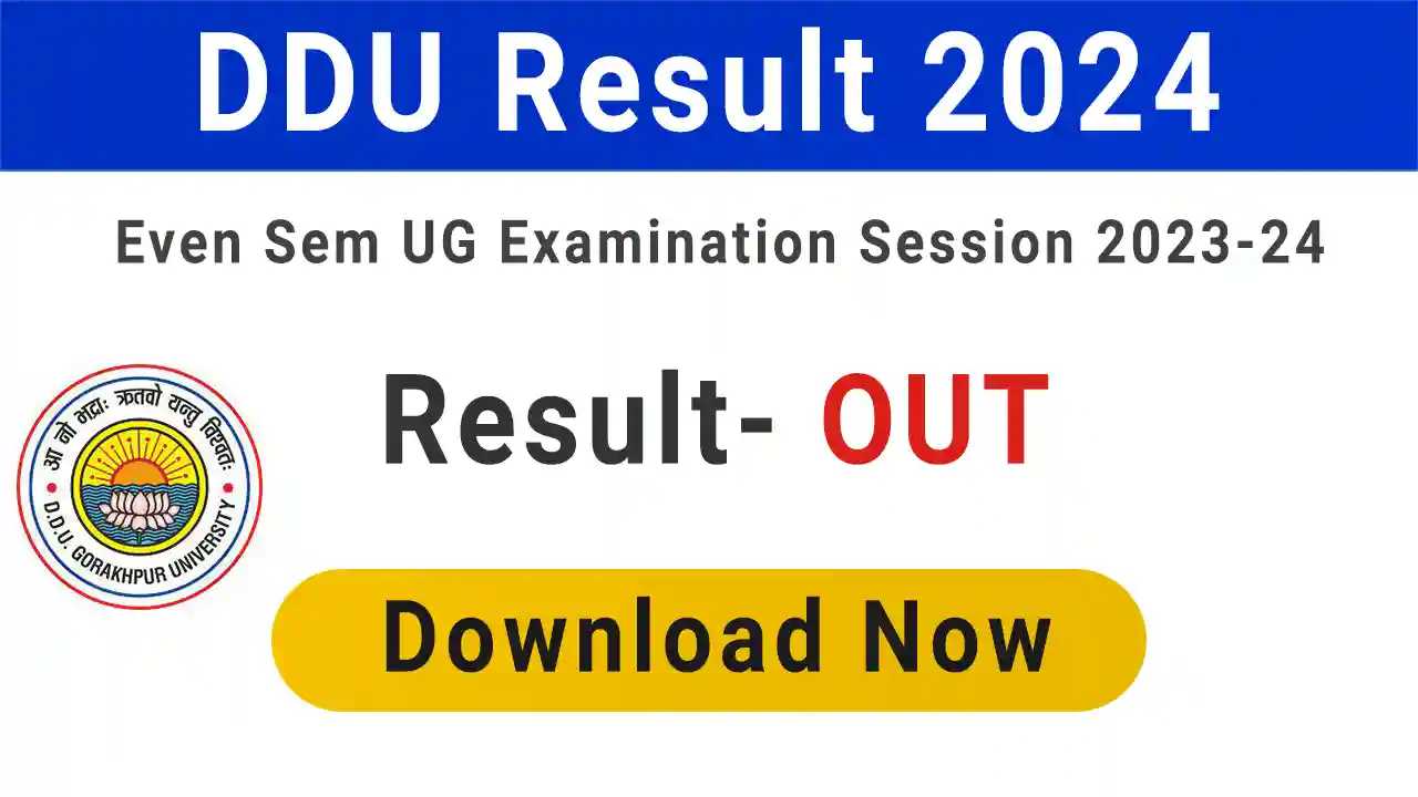 DDU Result 2024